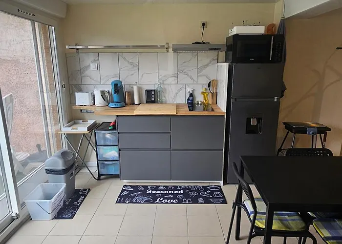 Studio Tranquillo avec piscine et salle de sport Istres